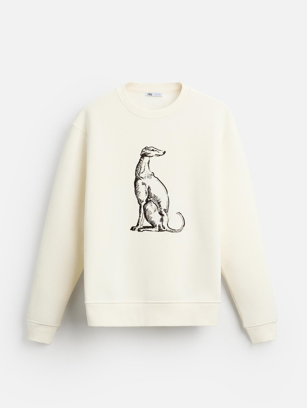 Greyhound Embroudered Graphic Sweatshirt